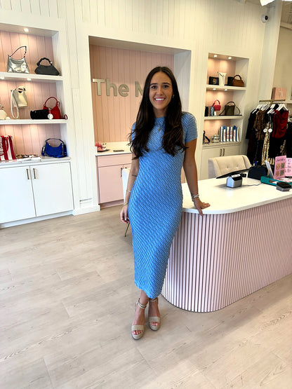 Amanda Uprichard Rosaria Dress - Blue