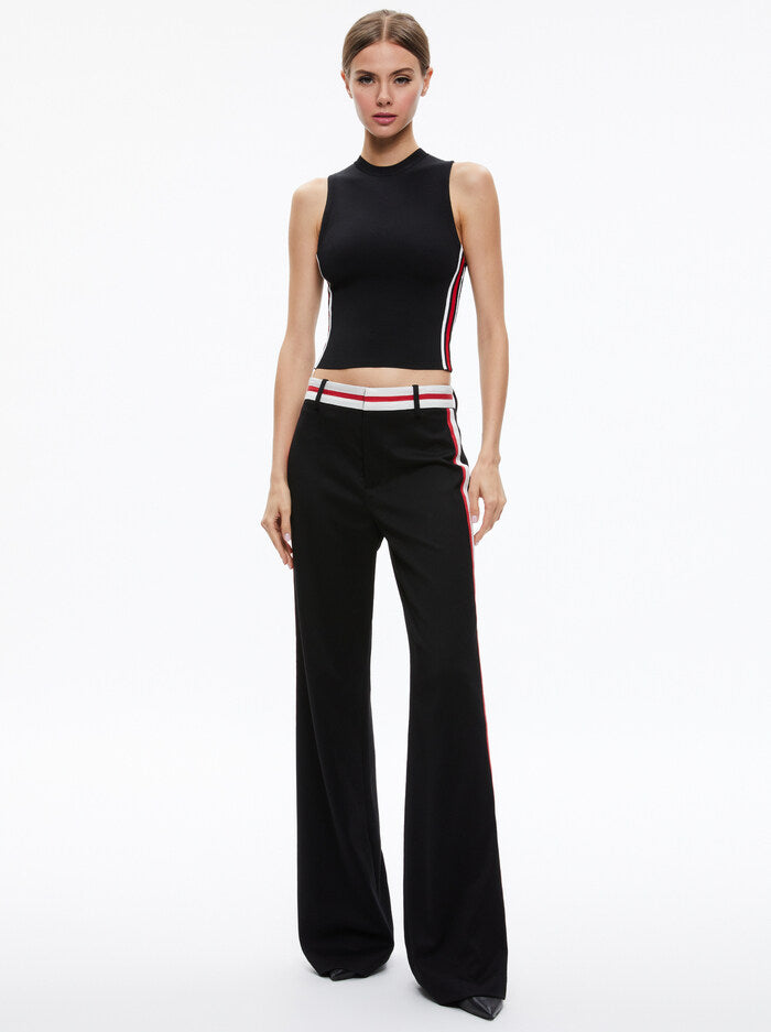 Alice & Olivia Wilde Leg Trouser – Shop at the Mix