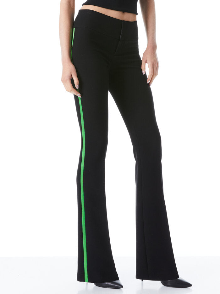 Alice and Olivia Olivia Fit Flare Bootcut Pants